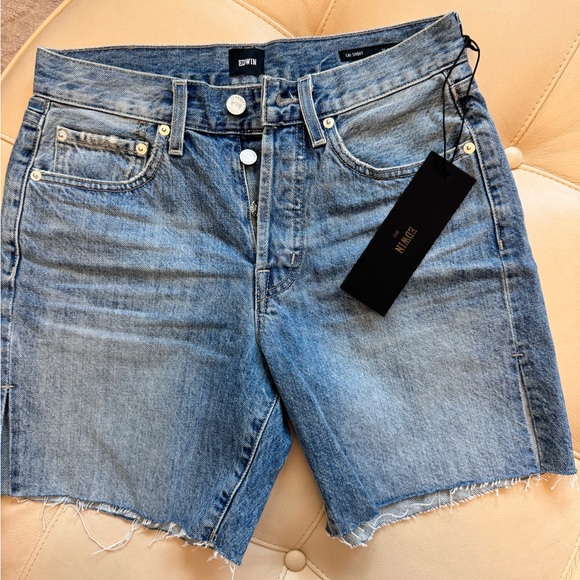 EDWIN DENIM SHORTS - Picture 1 of 7